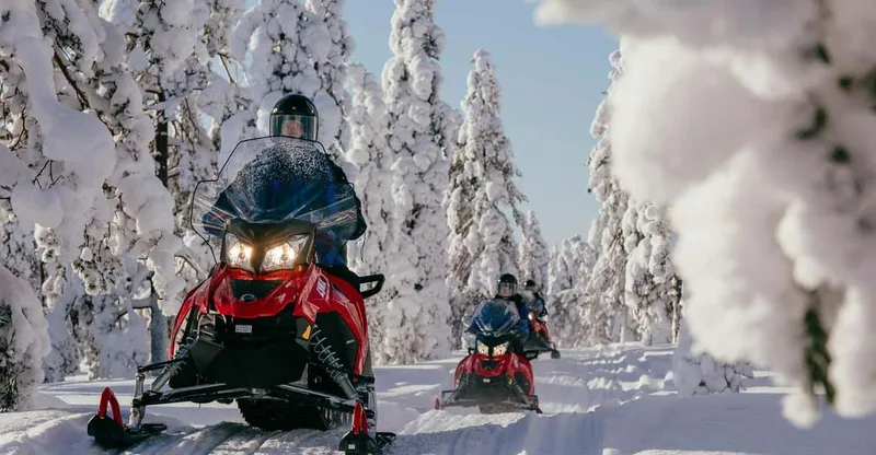 Snowmobile Safari to the Levi Nature — snowmobile tour in Levi