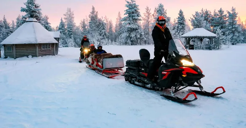 Family-Friendly Snowmobile Safari — snowmobile tour in Rovaniemi