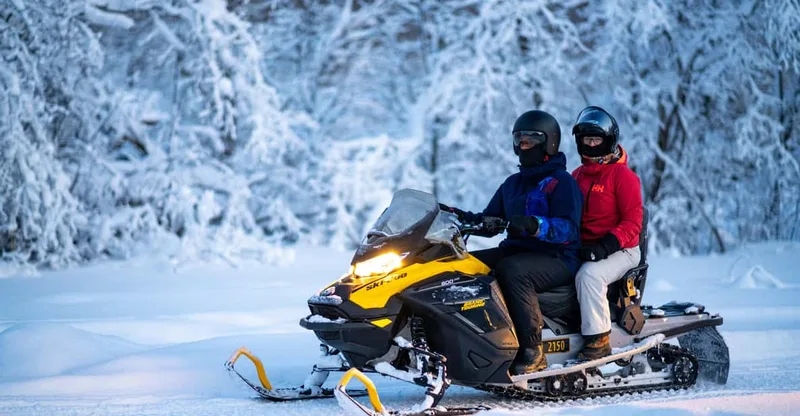Local Snowmobile/UTV Experience — snowmobile tour in Tromsø
