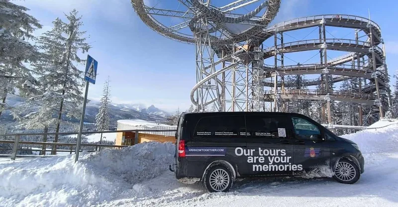 Zakopane Day Trip from Krakow: Buggy Quad Snowmobile Treetop — snowmobile tour in Zakopane